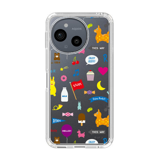 スリムプロテクションケース［ ロディ - キュート ］