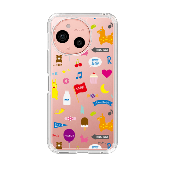 スリムプロテクションケース［ ロディ - キュート ］