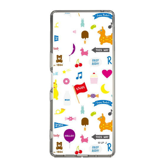 スリムプロテクションケース［ ロディ - キュート ］