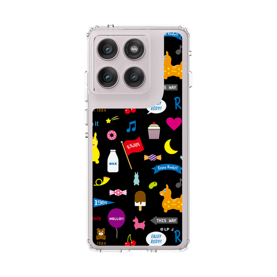 スリムプロテクションケース［ ロディ - キュート - ブラック ］