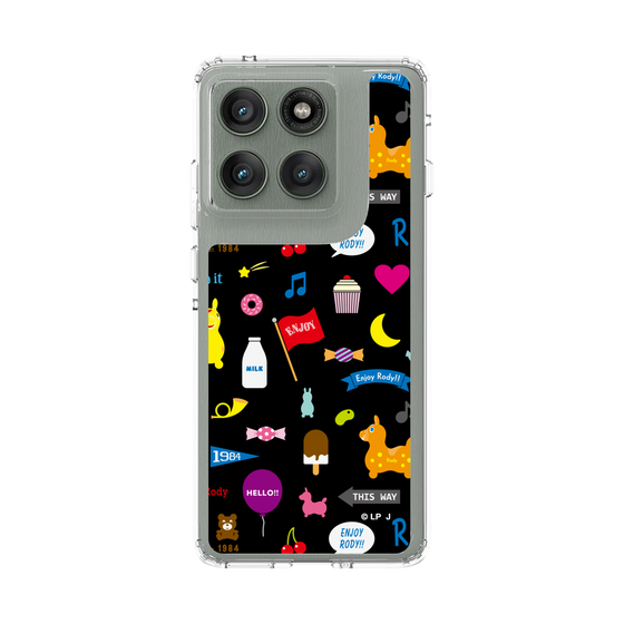 スリムプロテクションケース［ ロディ - キュート - ブラック ］