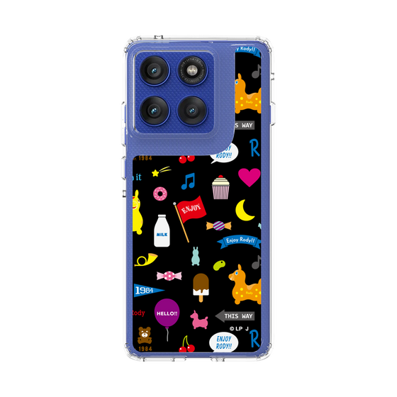 スリムプロテクションケース［ ロディ - キュート - ブラック ］