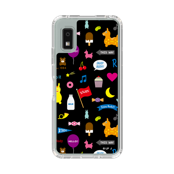 スリムプロテクションケース［ ロディ - キュート - ブラック ］