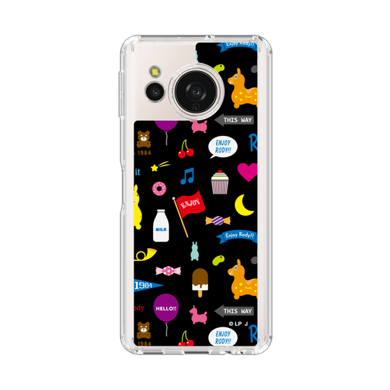 スリムプロテクションケース［ ロディ - キュート - ブラック ］