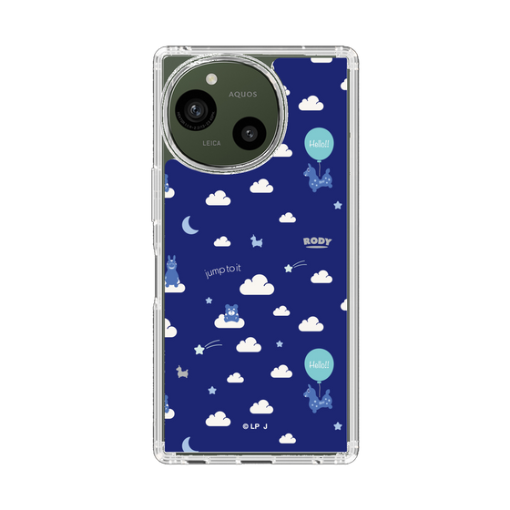 スリムプロテクションケース［ ロディ - 雲 ］