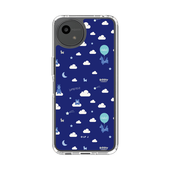 スリムプロテクションケース［ ロディ - 雲 ］