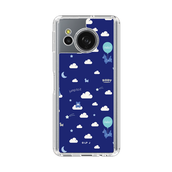 スリムプロテクションケース［ ロディ - 雲 ］