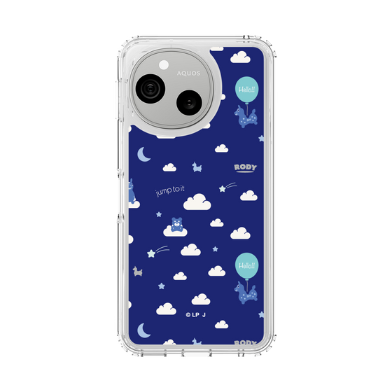 スリムプロテクションケース［ ロディ - 雲 ］