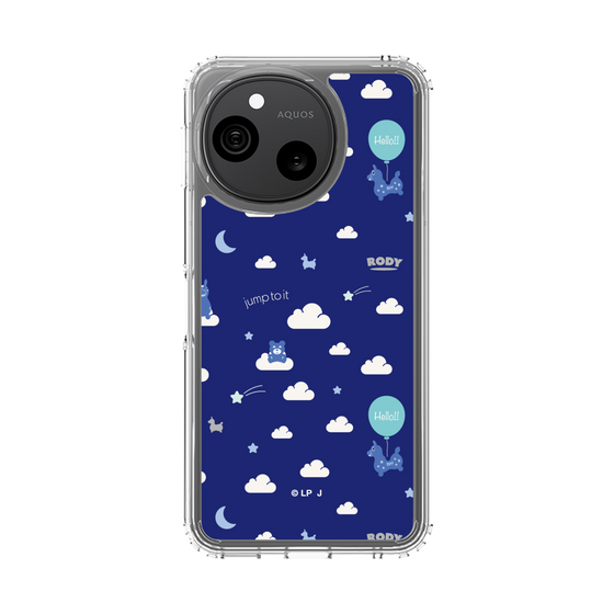 スリムプロテクションケース［ ロディ - 雲 ］