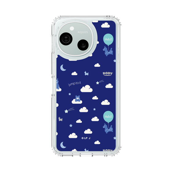 スリムプロテクションケース［ ロディ - 雲 ］