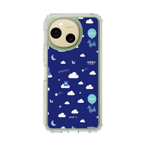 スリムプロテクションケース［ ロディ - 雲 ］