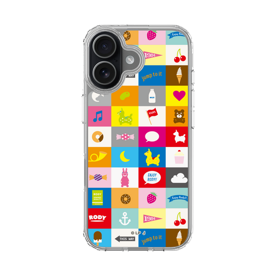 スリムプロテクションケース［ ロディ - カラフル ］