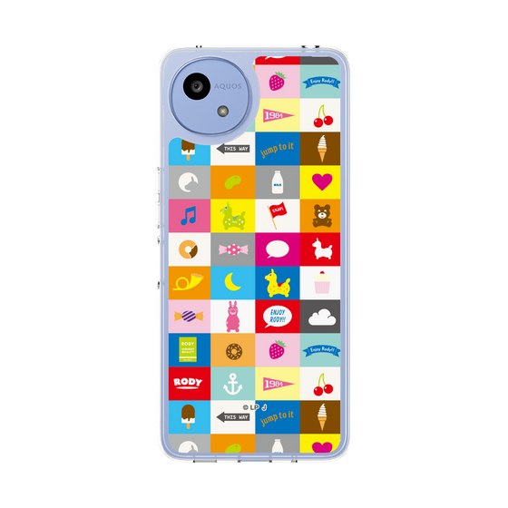 スリムプロテクションケース［ ロディ - カラフル ］