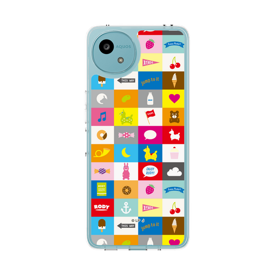 スリムプロテクションケース［ ロディ - カラフル ］