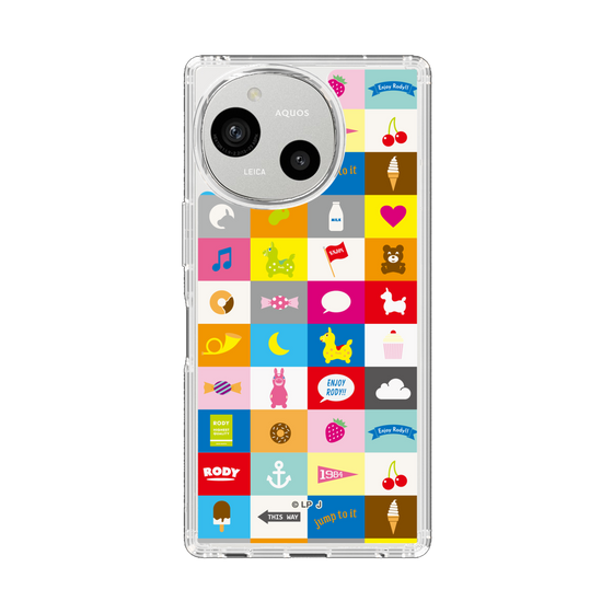 スリムプロテクションケース［ ロディ - カラフル ］