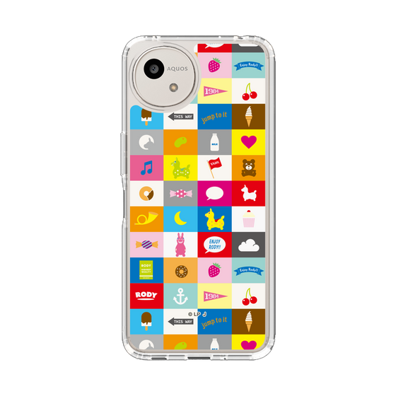 スリムプロテクションケース［ ロディ - カラフル ］