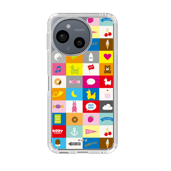 スリムプロテクションケース［ ロディ - カラフル ］