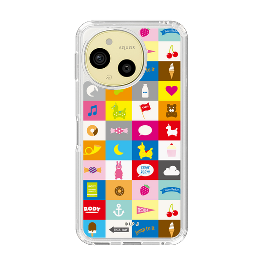 スリムプロテクションケース［ ロディ - カラフル ］