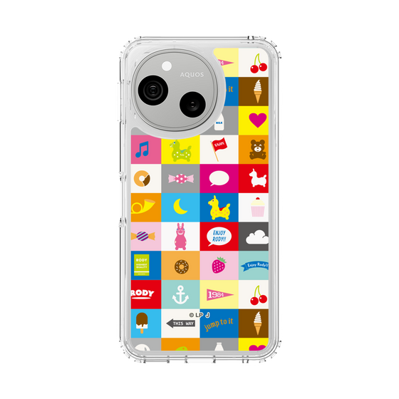 スリムプロテクションケース［ ロディ - カラフル ］