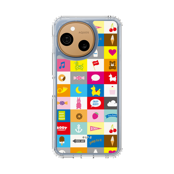 スリムプロテクションケース［ ロディ - カラフル ］