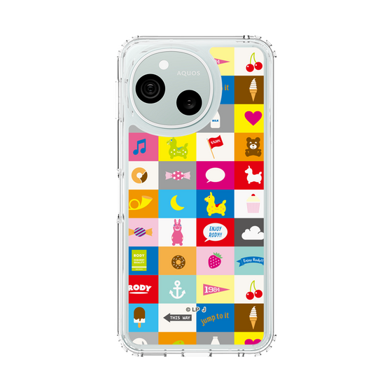 スリムプロテクションケース［ ロディ - カラフル ］