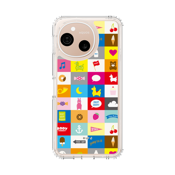 スリムプロテクションケース［ ロディ - カラフル ］