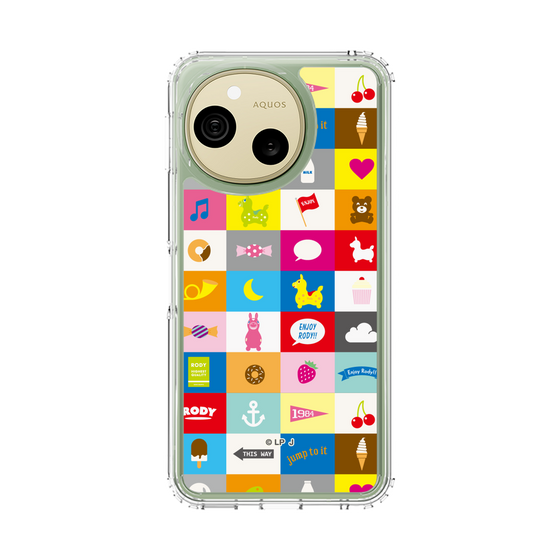 スリムプロテクションケース［ ロディ - カラフル ］