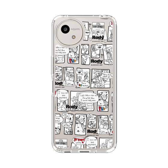 スリムプロテクションケース［ ロディ - コミック2 ］