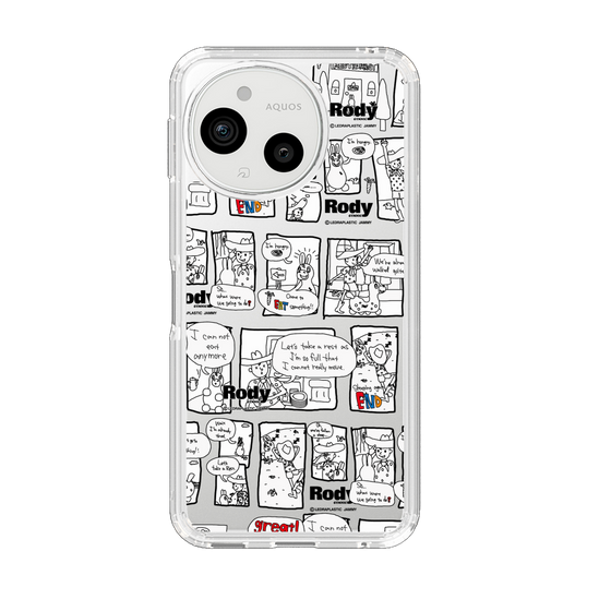 スリムプロテクションケース［ ロディ - コミック2 ］