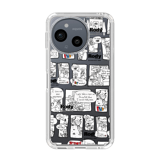 スリムプロテクションケース［ ロディ - コミック2 ］