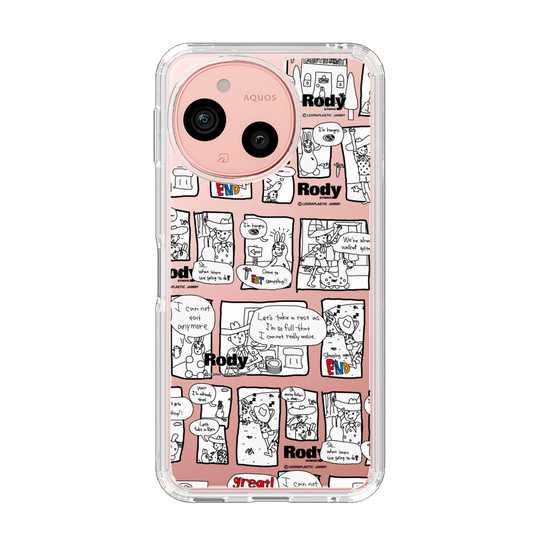 スリムプロテクションケース［ ロディ - コミック2 ］