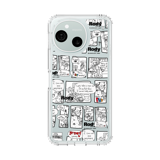 スリムプロテクションケース［ ロディ - コミック2 ］