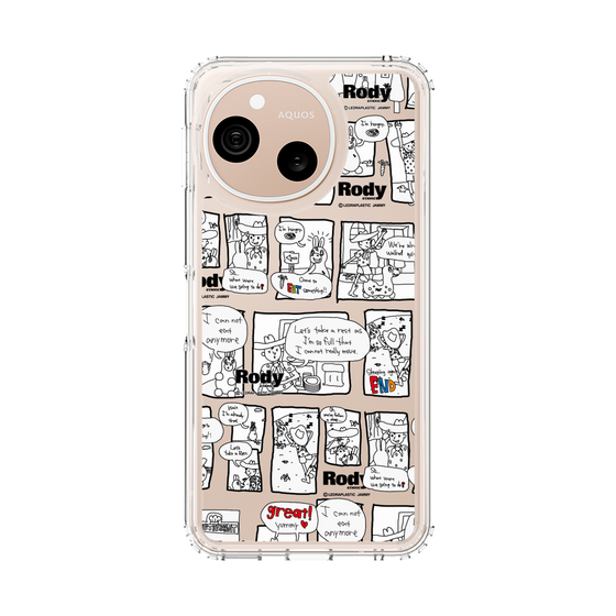 スリムプロテクションケース［ ロディ - コミック2 ］