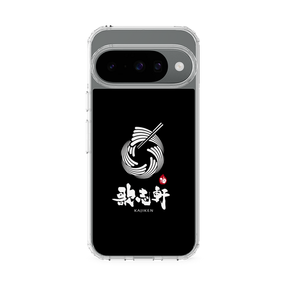 スリムプロテクションケース［ 油そば専門店 歌志軒 - シンボルマーク - ブラック ］