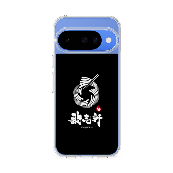 スリムプロテクションケース［ 油そば専門店 歌志軒 - シンボルマーク - ブラック ］