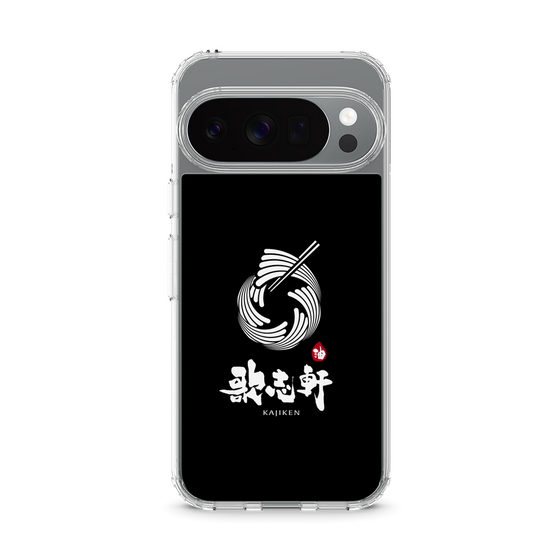 スリムプロテクションケース［ 油そば専門店 歌志軒 - シンボルマーク - ブラック ］