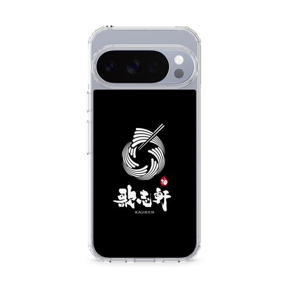 スリムプロテクションケース［ 油そば専門店 歌志軒 - シンボルマーク - ブラック ］