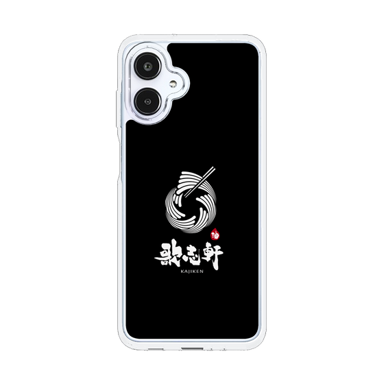 スリムプロテクションケース［ 油そば専門店 歌志軒 - シンボルマーク - ブラック ］