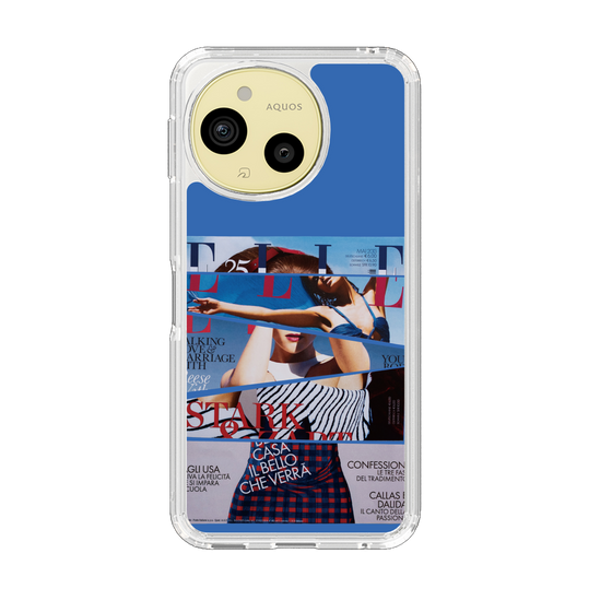 スリムプロテクションケース［ ELLE - 80 YEARS LIBERTY ］