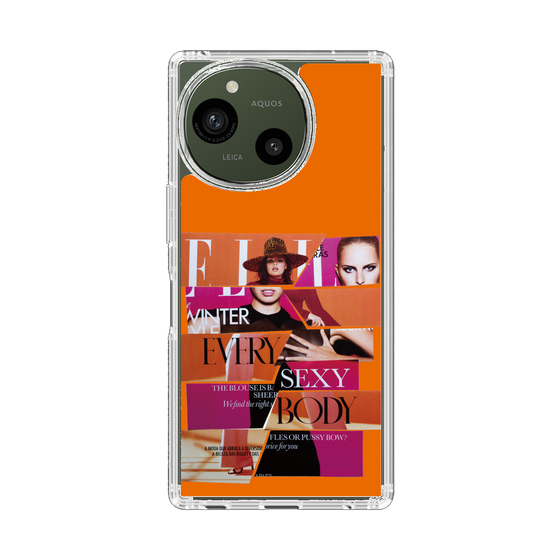 スリムプロテクションケース［ ELLE - 80 YEARS CREATIVITY ］