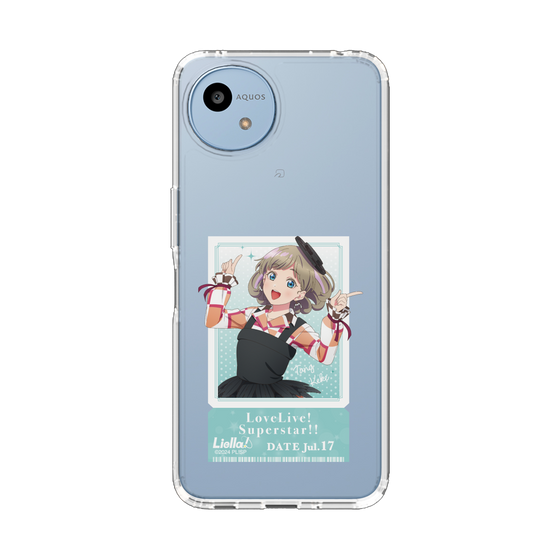 スリムプロテクションケース［ ラブライブ！スーパースター!! - 唐 可可 - チケット ］