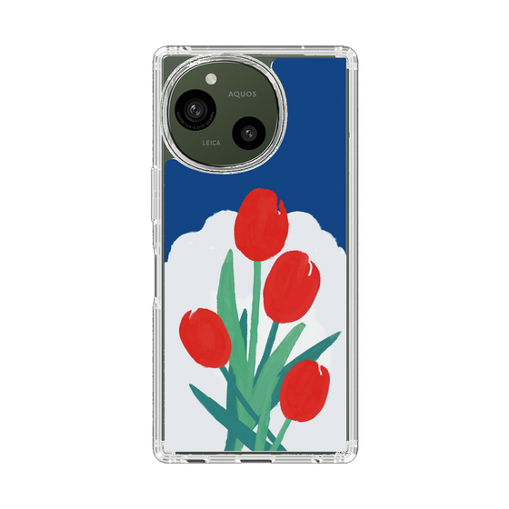 スリムプロテクションケース［ Petal pop - オリジナル - フラワー/A ］