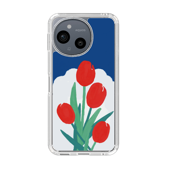 スリムプロテクションケース［ Petal pop - オリジナル - フラワー/A ］