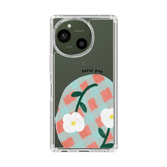 スリムプロテクションケース［ Petal pop - オリジナル - フラワー/D ］