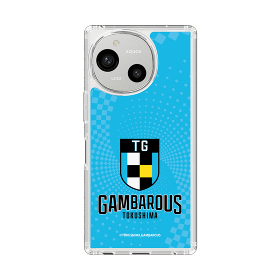 スリムプロテクションケース［ 徳島ガンバロウズ - ロゴ - ブルー ］