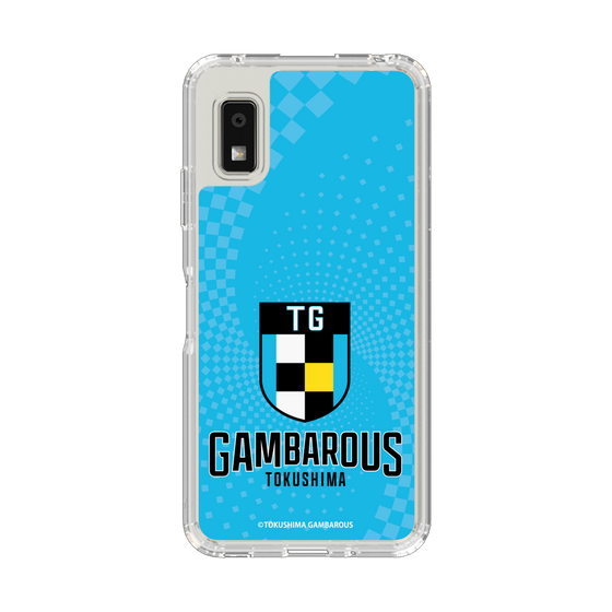 スリムプロテクションケース［ 徳島ガンバロウズ - ロゴ - ブルー ］