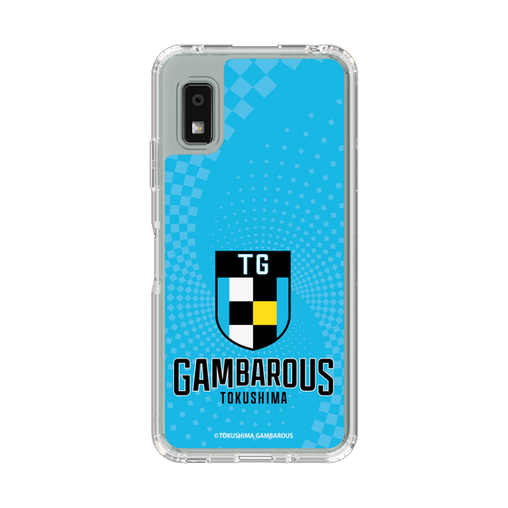 スリムプロテクションケース［ 徳島ガンバロウズ - ロゴ - ブルー ］