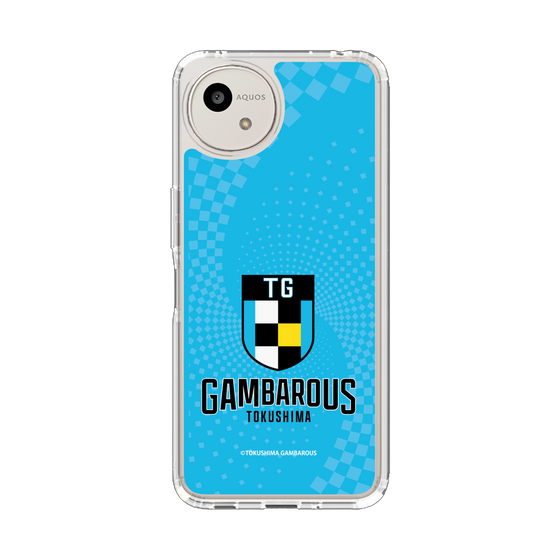 スリムプロテクションケース［ 徳島ガンバロウズ - ロゴ - ブルー ］