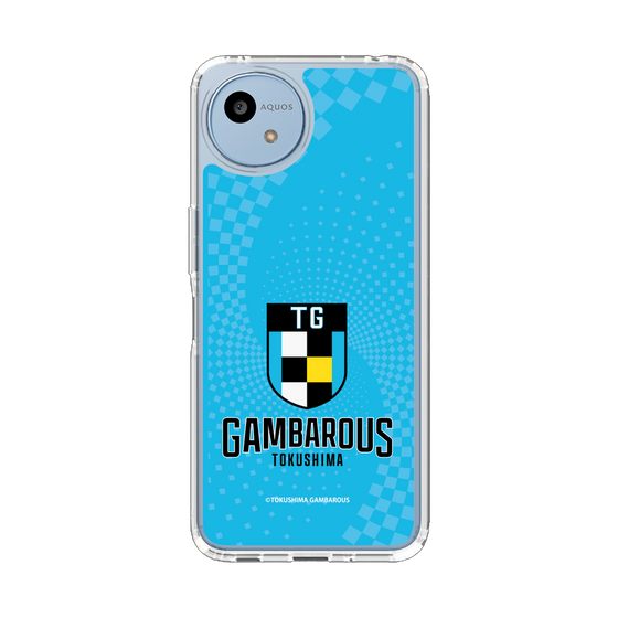 スリムプロテクションケース［ 徳島ガンバロウズ - ロゴ - ブルー ］