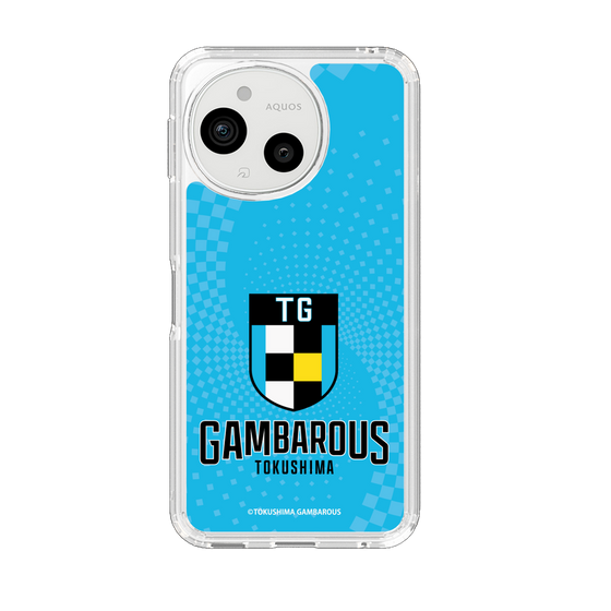 スリムプロテクションケース［ 徳島ガンバロウズ - ロゴ - ブルー ］